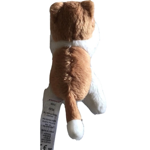 18" American Girl Doll Rebecca's Pet Kittens - Calico Plush Cat Only from Set - Picture 6 of 8